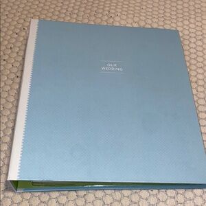 Blue Wedding Photo Album